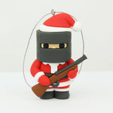 Ned Kelly Santa Christmas Tree Ornament Decoration