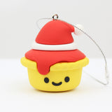 Meat Pie with Sauce Christmas Tree Ornament Decoration