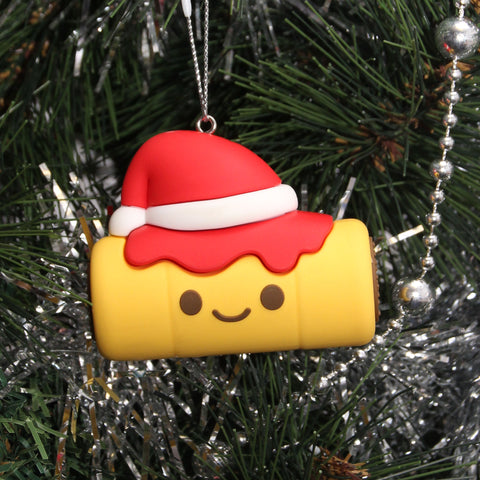 Sausage Roll with Sauce Christmas Tree Ornament Decoration