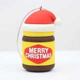 Merry Christmas Jar (Vegemite Inspired) Christmas Tree Ornament Decoration