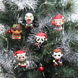 Christmas Horrors Complete Set – Horror Movie Christmas Tree Ornaments (Set of 6) by Smell the Fun
