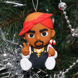 2Pac Christmas Tree Ornament Decoration