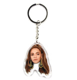 Queen B Keychain