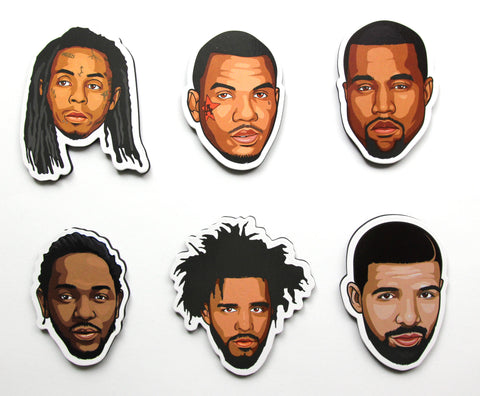 Rap/Hip-Hop Fridge Magnet Bundle 03