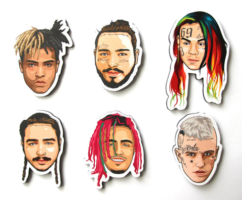 Rap/Hip-Hop Fridge Magnet Bundle 02