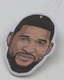 Usher (with beard) Air Freshener (Scent: Cologne)