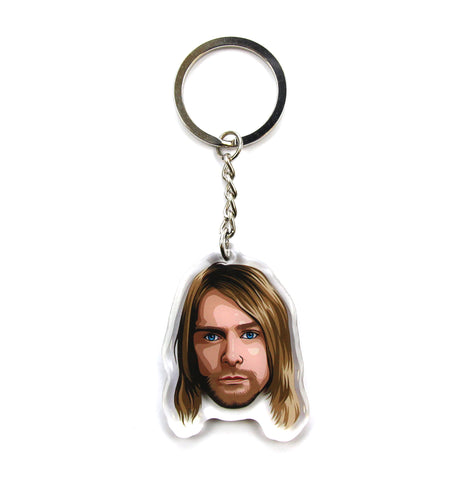 Kurt Cobain Keychain