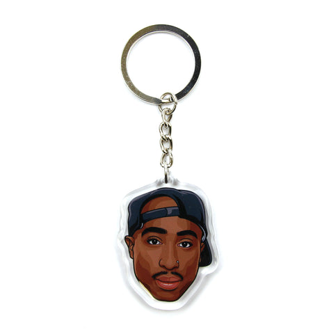 2Pac Keychain