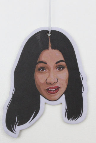 Cardi B Air Freshener (Scent: Cologne)